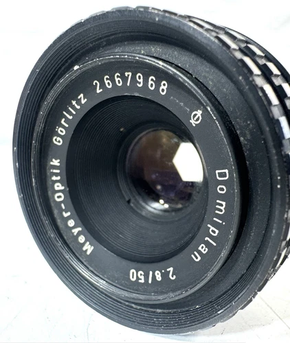 Meyer Optik Gorlitz Domiplan 50mm f2.8 Exakta Mount Vintage Lens