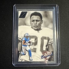 2024 Panini Zenith BARRY SANDERS / JAHMYR GIBBS IDOLS Detroit Lions #5
