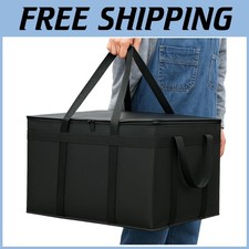 XXXL Large Insulated Food Delivery Bags - 2 Pack