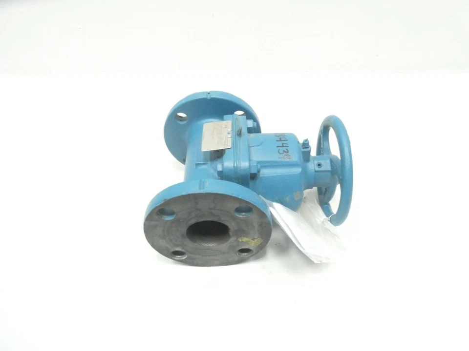 Itt 2-2831-ST-902-QCR-SQD1-SQD2-SP88CATC Manual Iron Flanged Diaphragm Valve 2in - Image 3 of 4