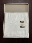 Vintage Linbro Set Of 6 Irish Linen Dinner Napkins Set Of 6 In Original Box Nos