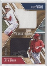 2017 Panini Elite Extra Edition Holo Gold 90/99 Luis Garcia Jelfry Marte V 3pb