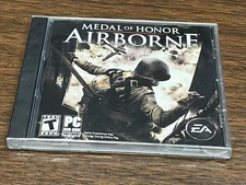 NEW MEDAL of HONOR Airborne SEALED PC windows EA 2007 shooter war DVD ROM