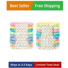 Preppy Bracelets for Teen Girls - Stackable Boho Surfer Friendship Bracelets ...