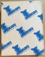 Mohawk Powder Blue Irish Linen Paper 500 Sheets 8.5x11 Grain Long RARE! Sealed!
