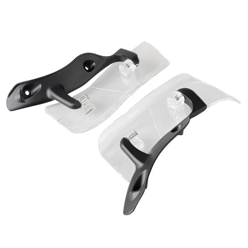 Adjustable Upper Fairing Side Wind Air Deflector For Harley Road Glide FLTRX CVO - Picture 13 of 14