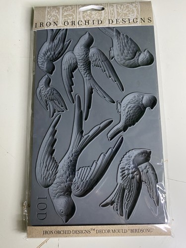 Iron Orchid Designs Decor Mould ‘Birdsong’