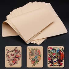 Blank Tattoo Practice Skins - Autdor 10Pcs Tattoo Skin Practice Double Sides 8X6