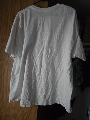 T-Shirt Größe 2XL ohne dich Band weiß Emo Post Hardcore Flecken - Bild 6 von 6