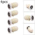 Shower Door Rollers Pulleys Shower Shower Cabins Nylon Parts Replacement