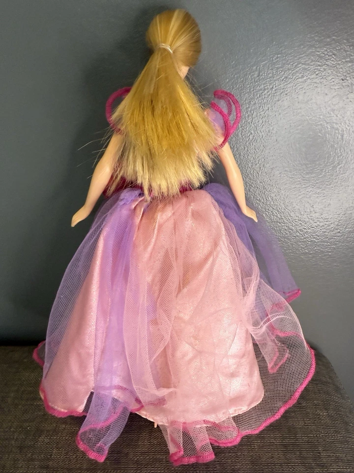 Muñeca Barbie Feliz Cumpleaños Mattel 2002 Rubia Ojos Azules Foto 3 de 4