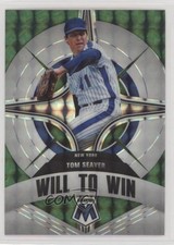 2022 Panini Mosaic Will to Win Green Mosaic Prizm Tom Seaver #WW-11 HOF o3p