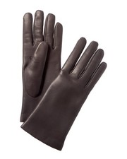 Portolano Cashmere-Lined Leather Gloves Women's