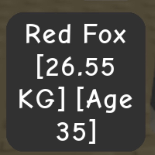 ✅ HUGE/SUB TITAN RED FOX 26+ KG | 🔥Grow A Garden🔥 |🛒Cheap & Quick Delivery✅ - Picture 2 of 2