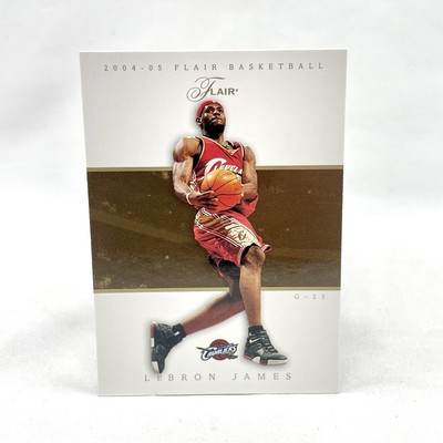 LEBRON JAMES 2004-2005 FLEER FLAIR 2nd Year Fleer Skybox #35 NBA Basketball Card