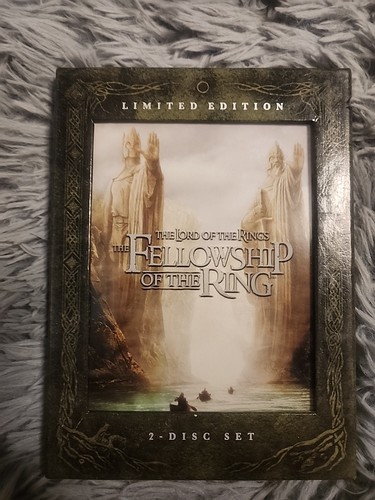 Lord of The Rings Fellowship of The Ring Collector's Set 2 DVDs