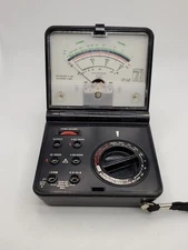 Micronta Model 22-211 25-Range Folding Multitester TESTED & WORKS with  Leads