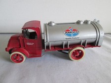 1926 Mack Bull Dog CollectIble Metal Amoco Tanker Truck Bank Die Cast