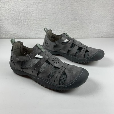 JBU by Jambu Gemini B3GEM45 Casual Fisherman Shoes Women's Sz 9.5W Gunmetal 7877