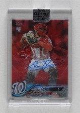 2018 Topps Clearly Authentic Auto Red 18/50 Raudy Read #CAA-RR Auto 1hc0