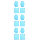 12 Stück Auto Rückspiegelfilme Nano wasserdicht Film Klare Schutzfolien für