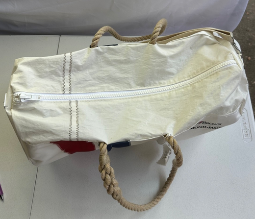 Sea Bags Maine große Streifen Seesack Seilgriffe Crossbody Gurt Taschen NEU - Bild 10 von 19