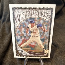 Don Drysdale 2025 Topps Allen & Ginter Wicked Curves #WC-35 LA Dodgers Insert