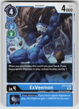 ExVeemon Uncommon Starter Deck 09: Ultimate Ancient Dragon ST9-04 U NM