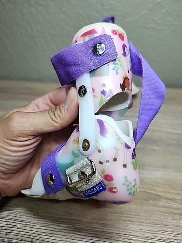 DAFO AFO Cascade Flowers Floral Theme Pediatric LEFT & RIGHT Leg Brace Supports - Picture 6 of 18