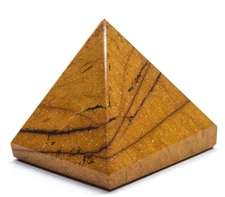 27mm Orange Yellow Mookaite Pyramid Polished Natural Crystal Mineral - Australia