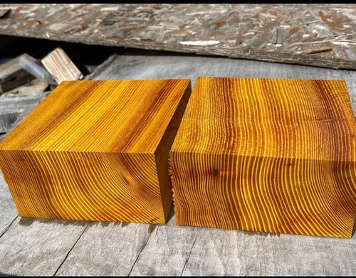 1 Stk. Premium Osage Orange 6x6x3" Drehen Kreativ PC