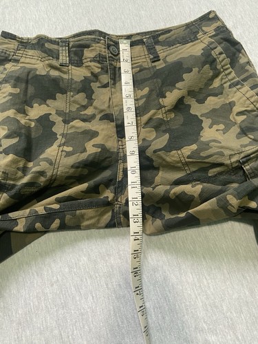 Goodfellow tarnfarbene Cargoshorts für Herren 32, 11" Schrittlänge, Militär, Ripstop - Bild 6 von 8