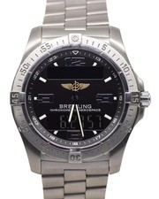 2010 Breitling Mens Aerospace E79362, Titanium, 12M Warranty
