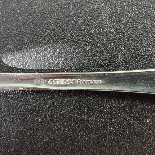 Set 4 Forchette da Pranzo Gorham "Georgetown" in Acciaio Inox - Foto 6 di 6