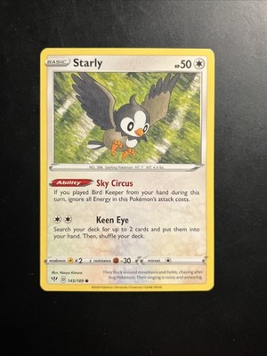 Starly 145/189- 2021 Pokémon TCG - Darkness Ablaze NM/M