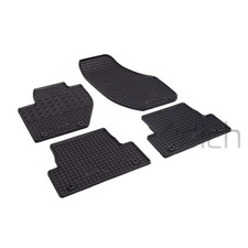 Fußmatten für Volvo V40 Gummimatte Automatten Antirutsch Schwarz
