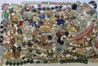 Broken Vintage Costume Jewelry Lot Damaged Craft
