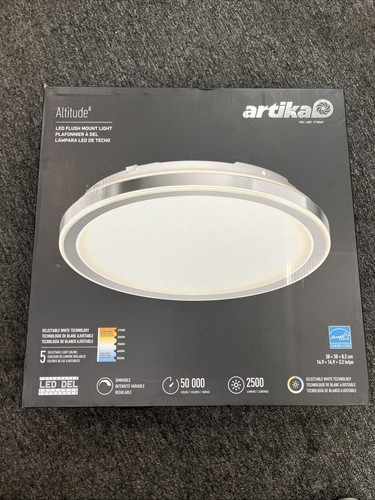 Artika Altitude LED Unterputzleuchte 5CCT chrom dimmbar LED M53A