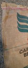 LARGE Coffee Tea Burlap Jute Sack Bag Cafe S DO Brasil 39x27 EUC Collectible VTG — photo 5