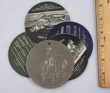 1893 World's Fair William Deering & Co. Ad Medal Disk Binders Reapers Mowers