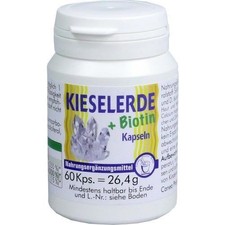 KIESELERDE+BIOTIN Kapseln, 60 St PZN 08869677