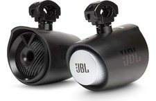 JBL 6-1/2" Tower X Marine Tower Speakers with RGB lighting Black (Pair)
