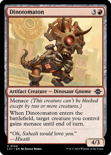 Foil - Dinotomaton - 144 / NM / English - Picture 1 of 1