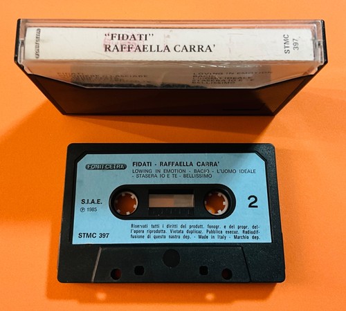 RAFFAELLA CARRÀ Rara MC 1985 FIDATI! Sigla TV BELLISSIMO Carra L’UOMO IDEALE - Picture 3 of 3