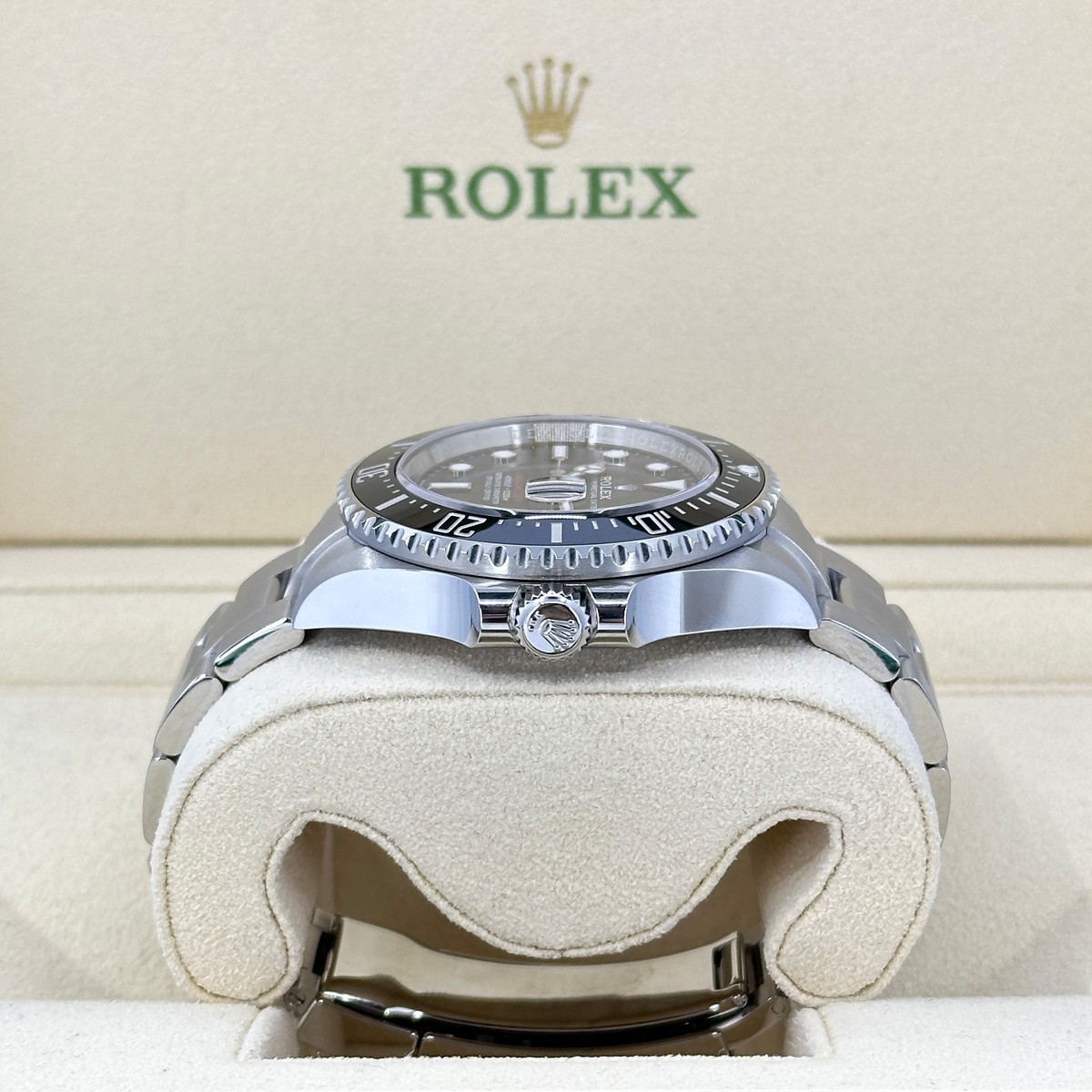 2026 Rolex Sea-Dweller, Black 43mm, Red Letters, Unworn Full Set