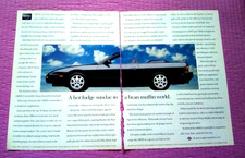1993 Nissan 240sx Convertible 2 Page Print Ad