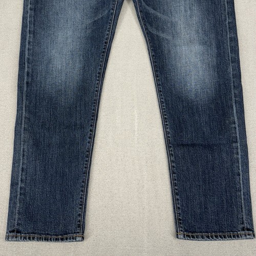 Jeans Lucky Brand 14/32 donna (34x30) blu Siena fidanzato baffo sfumato denim - Foto 3 di 19