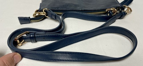 Louenhide Clutch Purse Wallet Black Glossy Zip GUC - Foto 9 di 9