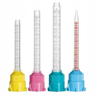 Genuine MIXPAC Dental Mixing Tips (Teal, Yellow, Blue/Orange)