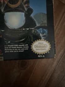 NINTENDO NES NOBUNAGA'S AMBITION KOEI COMPLETE W/ BOX & INSTRUCTIONS & Poster